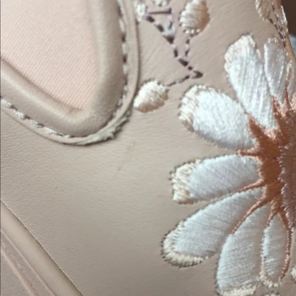 New Mark Mason Razor Cup Day C Pink Women Sneaker Embroidered 9 - Picture 10 of 12